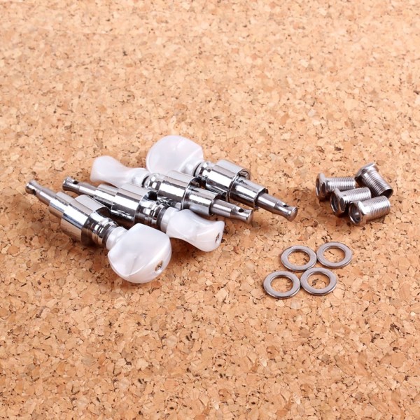 4st Banjo Tuning Pegs Tuners String Keys Banjo Tuning Kit Banjo Machine Head Tuning Tuner Peg Banjo Ersättningsdelar
