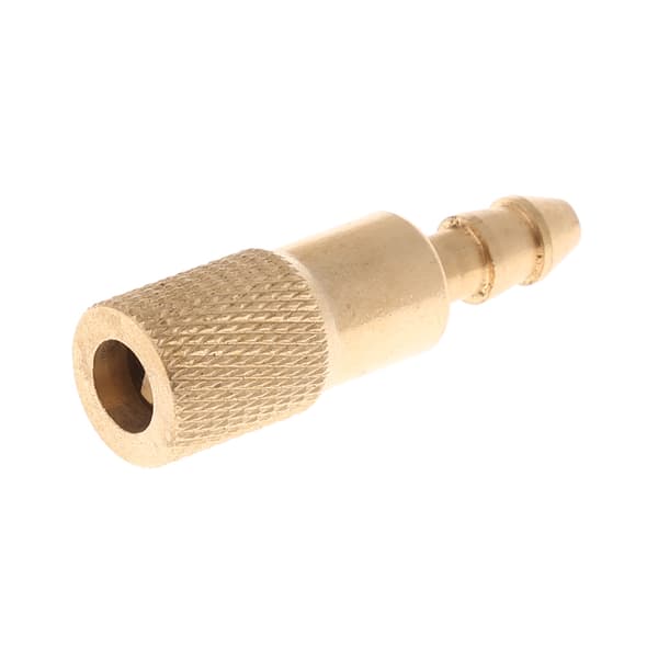 1PC Bil Auto Messing 6mm Dæk Hjul Dæk Luft Chuck Inflator Pumpe til Ventil Clip Cl