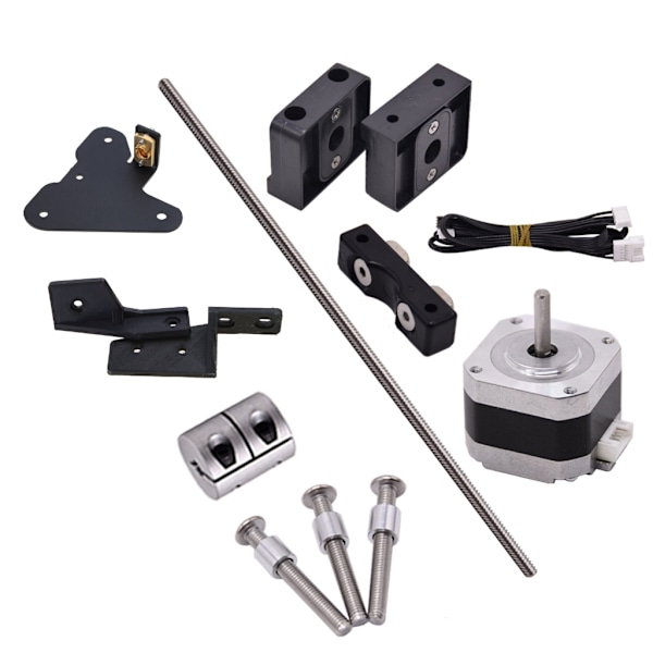 3D-skrivare Dubbel Z-axel Lådskruv med Stegmotorkit för CR10/Ender3 3S Ender 3