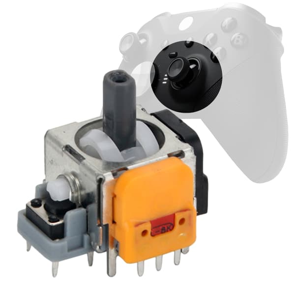 Hall Effect 3D Joystick Rocker Analog Sensor för ONE Game Controller Reparationssats