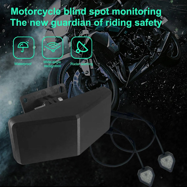 Motorsykkel Blindsonemonitorering BSD Avstandsassistent Millimetersensor