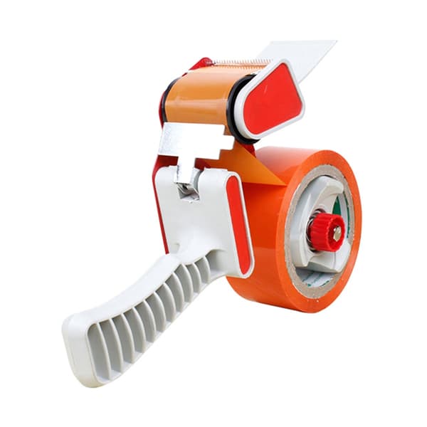 Rulltejpshållare 5 cm bred packtejpdispenser tejpklippverktyg