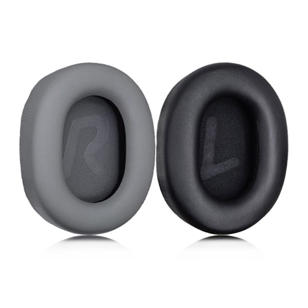 Hodetelefoner Memory Foam Ørekopper for Hodetelefoner Øreputer Protein Øremuffe Black