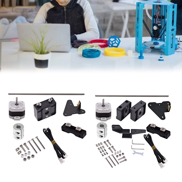 3D-skrivare Dubbel Z-axel Lådskruv med Stegmotorkit för CR10/Ender3 3S Ender 3