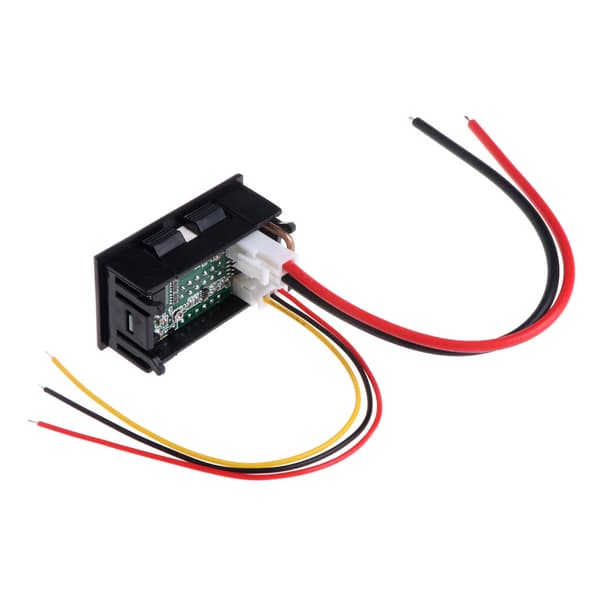 0,28 tommer Digital Voltmeter Ammeter DC 100V 10A Amp Spænding Strøm Amp Meter