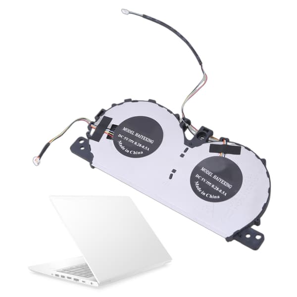 CPU Køleventilator DC5V 0.5A Bærbare Computere Kølere Køleplader Ventilator 4Pin Radiatorer