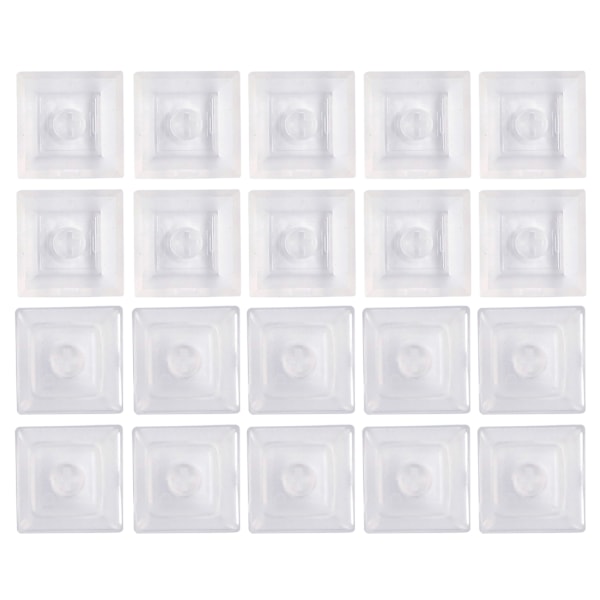 DSA 1U Keycap Set PBT Blank Tangenter DSA Profil 1U Höjd Tangentuppsättning För Mekaniskt Gamingtangentbord 20ST