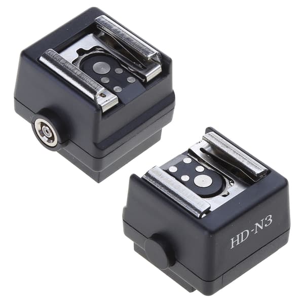 Blixtskoadapter Blixtsko Konverterare för DSLR Kamera Blixt Tillbehör