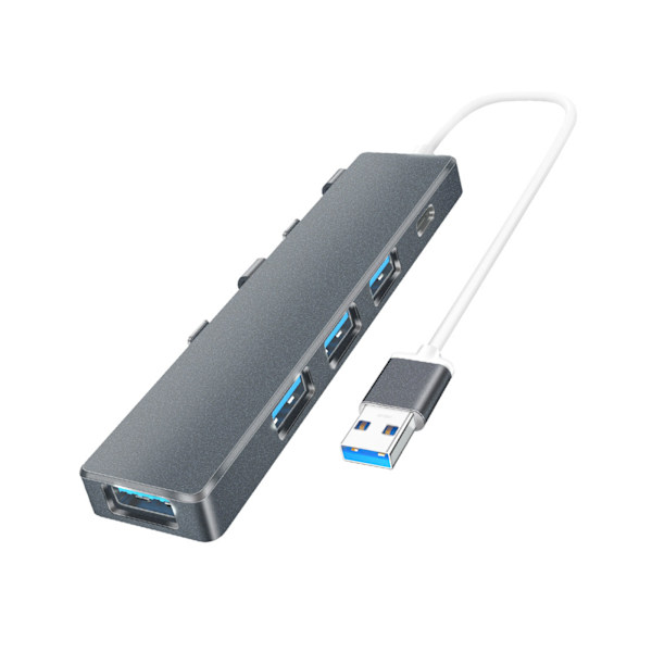 USB Extender Type-C Docking Station 3.0 Hub 4 Porte Bærbar Praktisk USB 5Gbps USB 2.0 Splitter til Computer U Disk