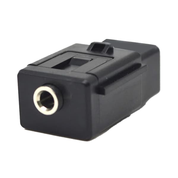 Støvtæt HiFi Auxiliary Input Connector Socket Plug Play til køretøjer 5Q0035724