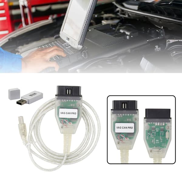 Bilprogrammerings- og diagnostisk utstyr med USB-grensesnitt for VCP CAN