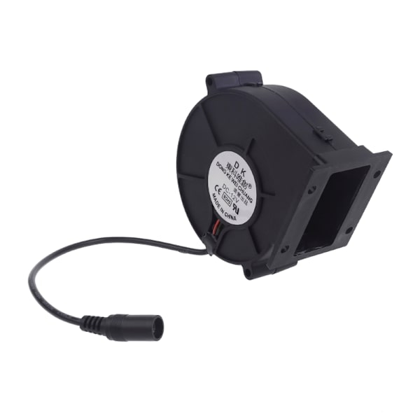 Bærbar BBQ Vifte 12V 5300R/min Luft turbovifte Blåser for Grill Piknik Camping Bål Kullstarter Matlagingsverktøy
