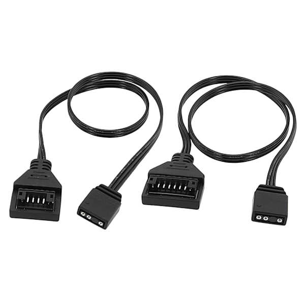 ARGB Adapter Kabel 5V 3pin till ARGB 5V 8Pin/6Pin Hane Adapter Kabel Förbättrar din belysningslösning 30 cm lång ersättning 6pin