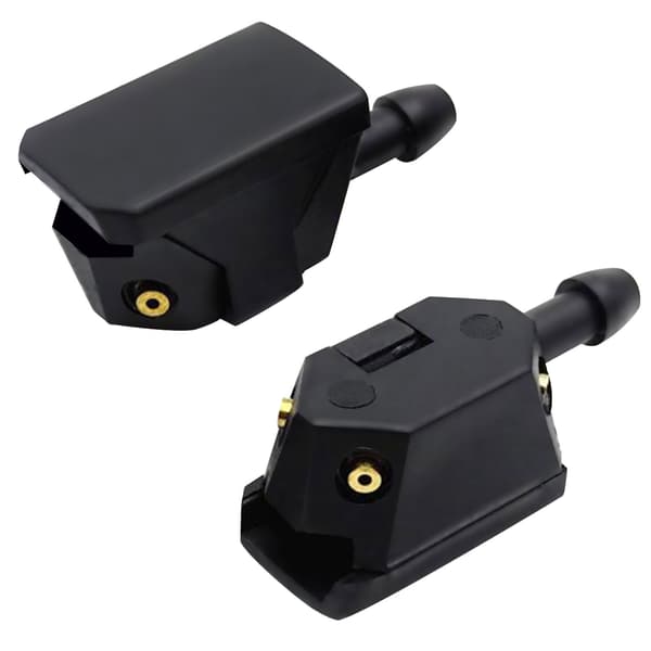 2x Universal främre vindruta fönsterspolare munstycke sprinkleradapter