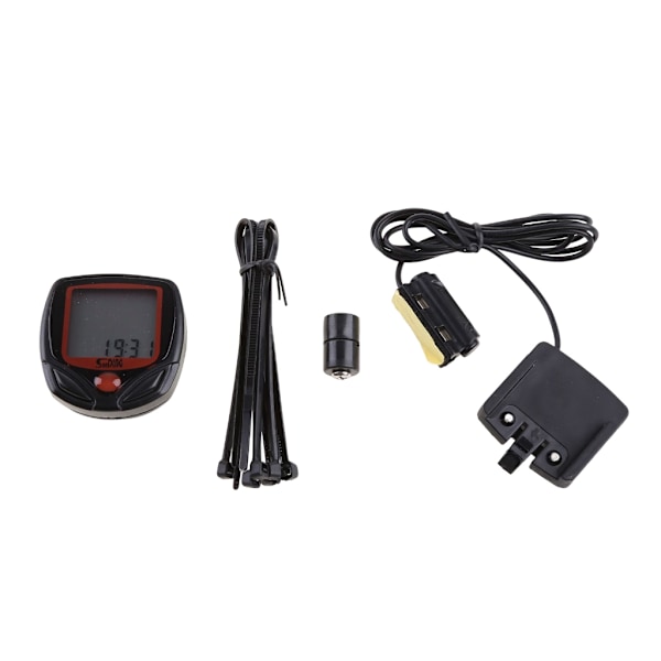 Cykel Stopur Computer LCD Display Cykel Odometer Speedometer Cykelcomputer