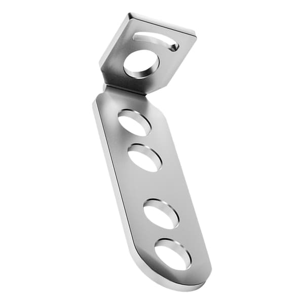 Starkt L-format Cykeltelefonfäste Designat för Elmotorcykeltillbehör Fork Extension Bracket