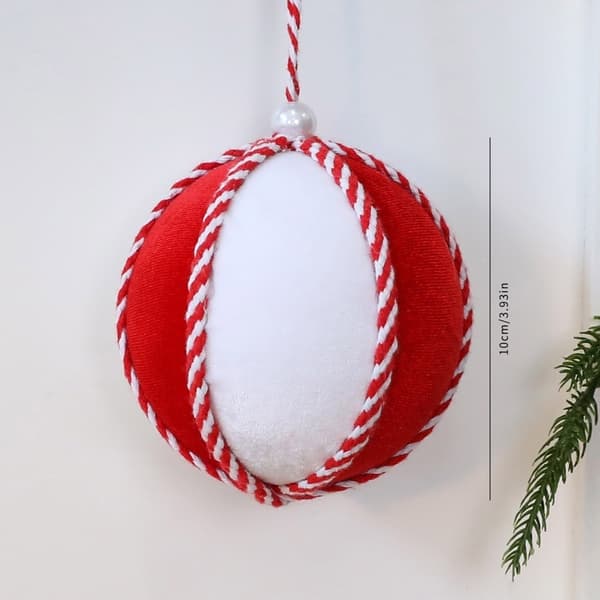 Juletrefspynt i fløjl, sikker julepynt til hjemmet 2