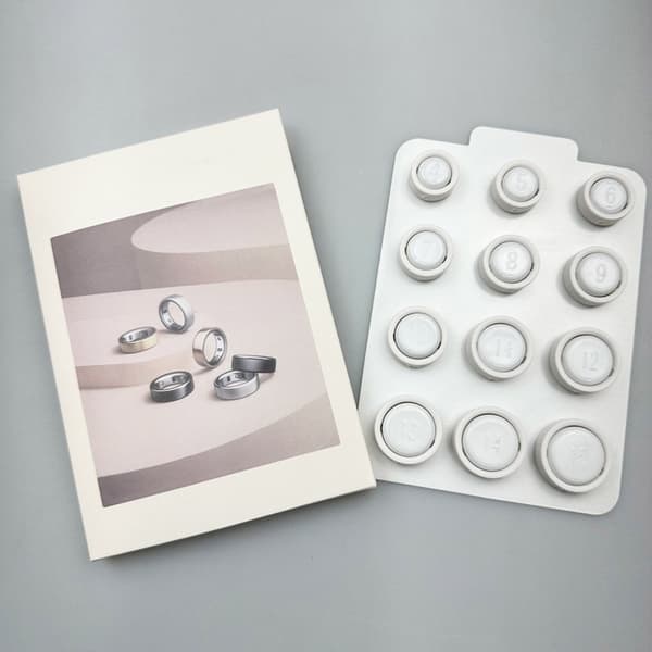 Ergonomisk Ringsmätare Set Med Numrerade Markeringar Plast För Exakta Resultat