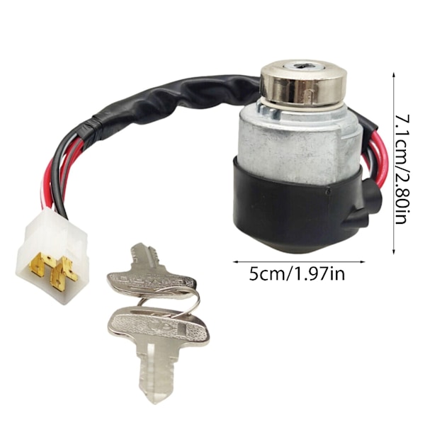 52200-41210 Tændingslås Cylinder Starter med Nøgle til Kubota M4900