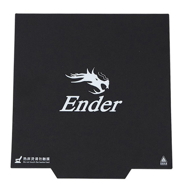 3D-skrivardelar Flexibel Magnetisk Byggplatta Ytbeläggning Ender-3/3 Pro/Ender-5 Uppvärmd Bädd Delar för MK2 MK3 Varm Bädd