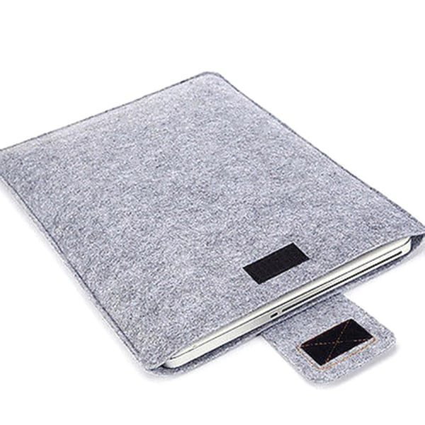 Tablettfodral med case cover väska för MacBook 11 13 15 tums enfärgad case för surfplatta för bärbar dator. Dark Grey 11-inch