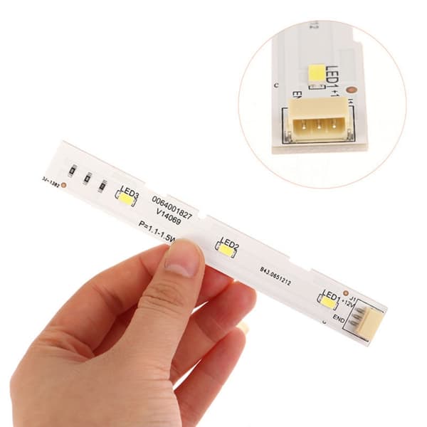 LED-lysstriber til køleskab BCD-575WDBI 0064001827 frontdør