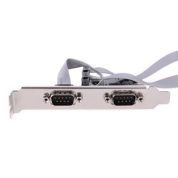 99100 Chipset PCIe 4-portar seriell tilläggskort Multi RS232 DB9 COM Expansion Riser