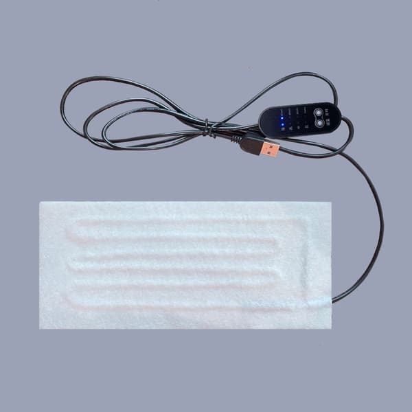 Varmepude Håndvarmer 5V USB Varmefilm Elektrisk Vinter Feber Varmemåtte