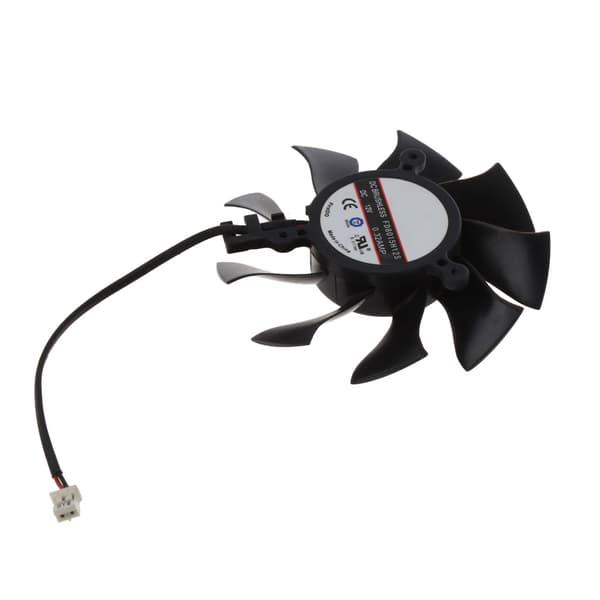 2-bens mineblæser til Sapphire HD6850 HD4860 grafikkort køleblæsere