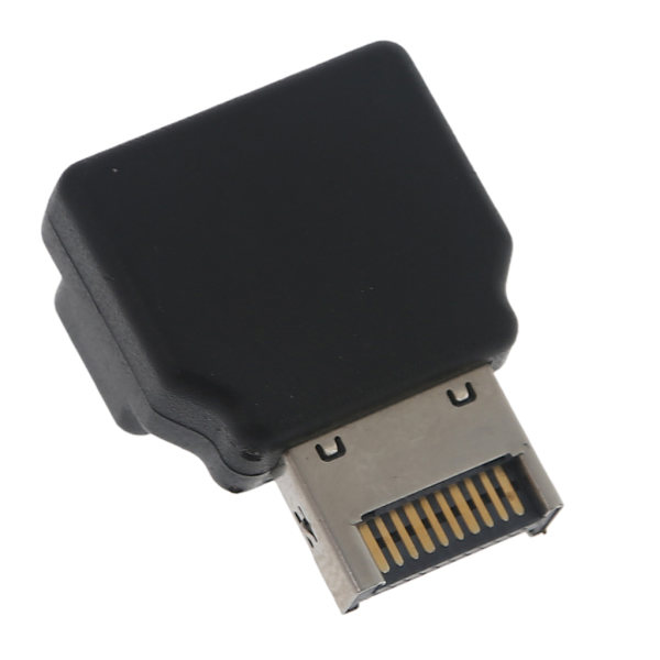 Kretskortsskydd Kontakt USB 3.1 Typ-E Hona till Typ-E Hane Adapter
