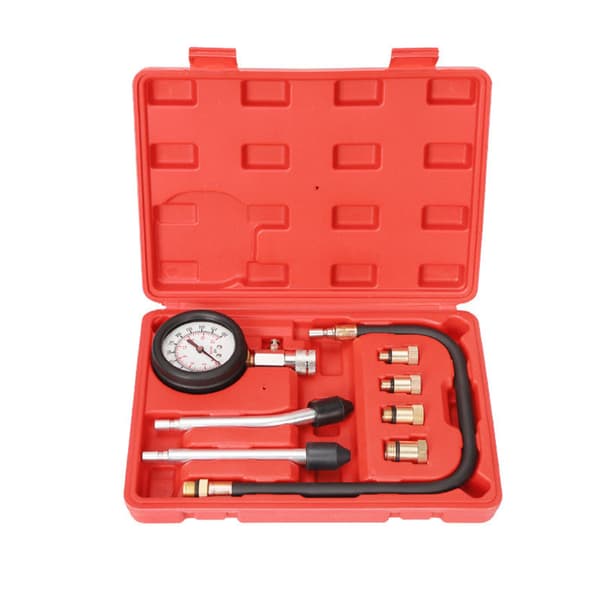 8x Kompressionstestare för bensinmotor Universal Push On M10 M14