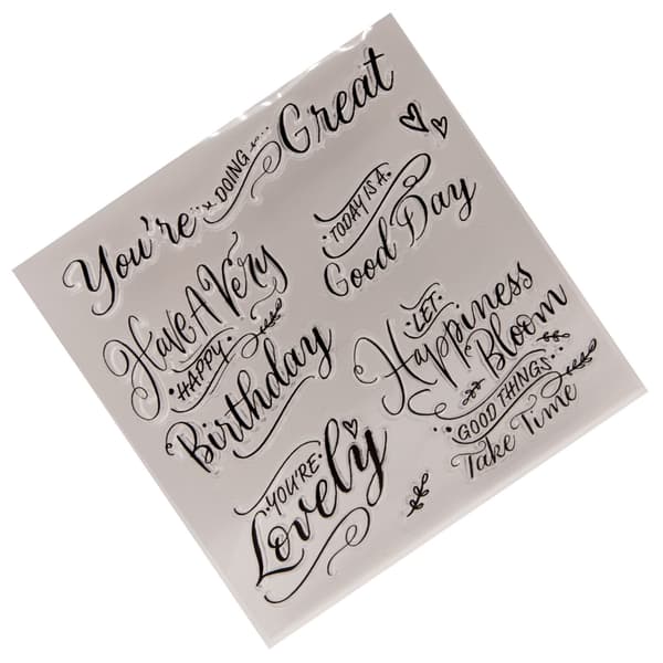 Scrapbooking Dekorativ Stempel Klar Silikone Stempel til Kortfremstilling Dagbog