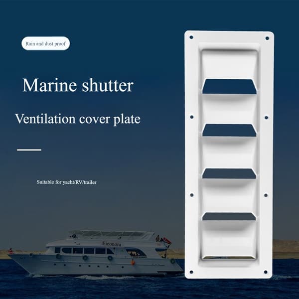 Marine Grade Ventilasjons Panel Korrosjonsbestandig for Langvarig Bruk White