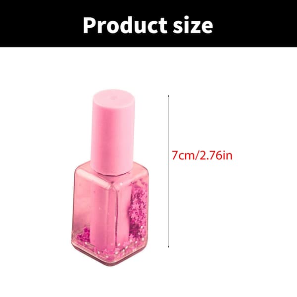 4 st Highlighters Set Ritpenna Nagellacksform Markeringspennor