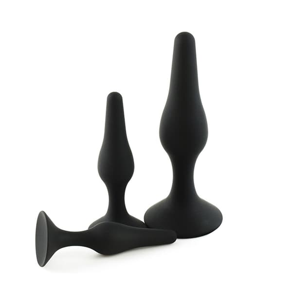 6 stk. BDSM Voksenlegesæt Butt Anal Plug Mini Bullet Vibrator Anusrenser