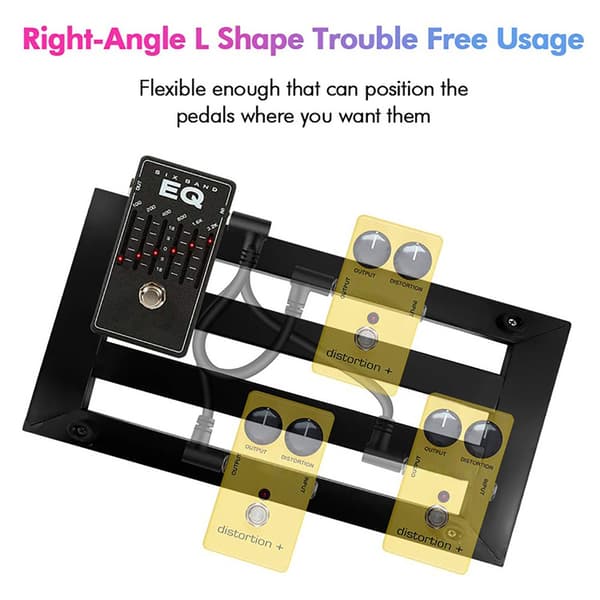 3 stk. guitarpedal-patchkabler effektpedal-boardkabel holdbar forbindelse
