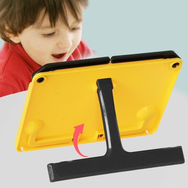 Sammenklappeligt musikstativ til skrivebord med sideclips, holder til noder
