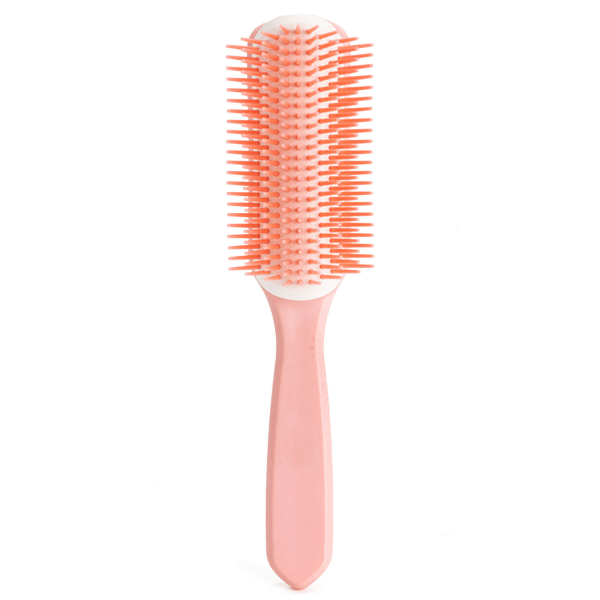 Professionell 9-rads Detangling Hair Brush Detangler Hairbrush Styling Comb Black