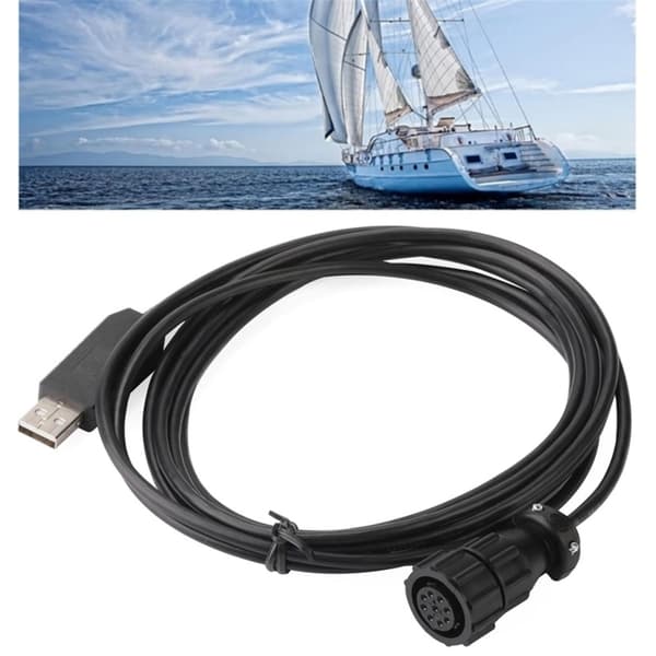 USB-kabel med skjerming for NPC-100 Redusert interferens Stabil sjødrift