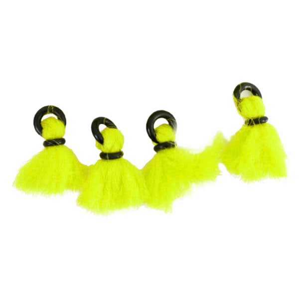 4st/ Set Strike Indicator för flugfiskeredskap Tillbehör Fiske Flytskum Yellow B