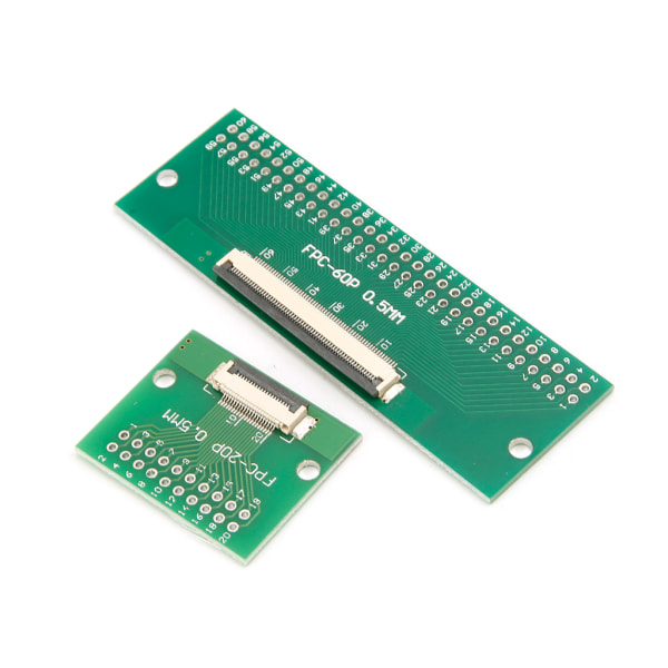 0,5 mm FPC/FFC till 2,54 mm FPC/FFC SMT PCB Converter Board Svetsning med anslutning 50PIN