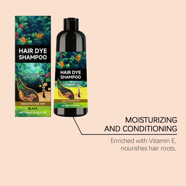 Dybdenærende Urte Shampoo 100ML til Beskyttelse af Farvebehandlet Hår