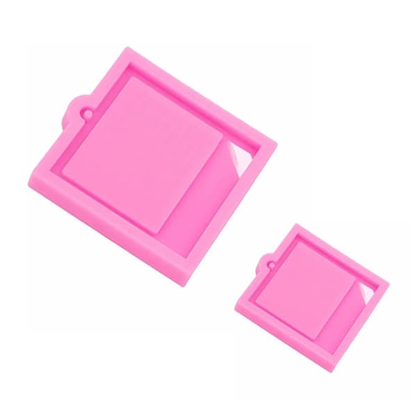 DIY Polymer Clay Håndværk UV Epoxy Form Nøglering Harpiks Form Håndværk Støbning