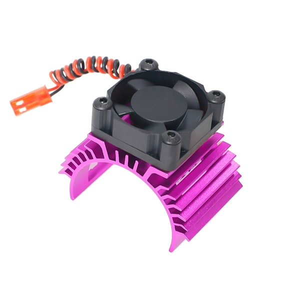 36mm Kauko-ohjattava Moottorin Jäähdytyspuhallin Alumiiniseos Kaksoisjäähdytin Pink