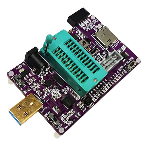 eMMC Imaging-værktøj med hurtige USB3.0-interfaces Adapter 809H Holder