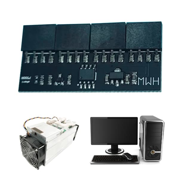 Fan Emulator Dynamisk 4 i 1 Fan Speed Optimizer, når op til 7000RPM