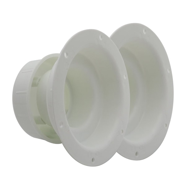 Rund RVs Rördragning Ventilationshatt 1-2 3/8 Tum Rör Avloppsventilationsskydd för Släpvagn 2st