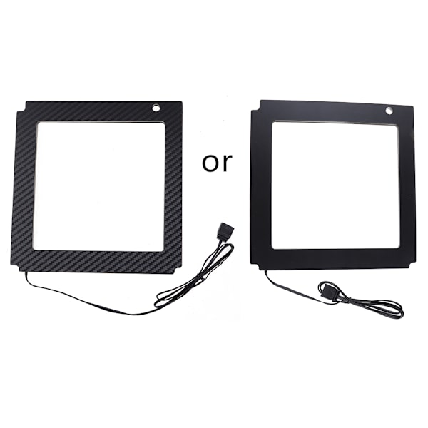 A-RGB Bundkort Lyspanel 5V 3Pin PC til Kabinet FrameATX MATX ITX MOBO Dekoration Akrylpanel