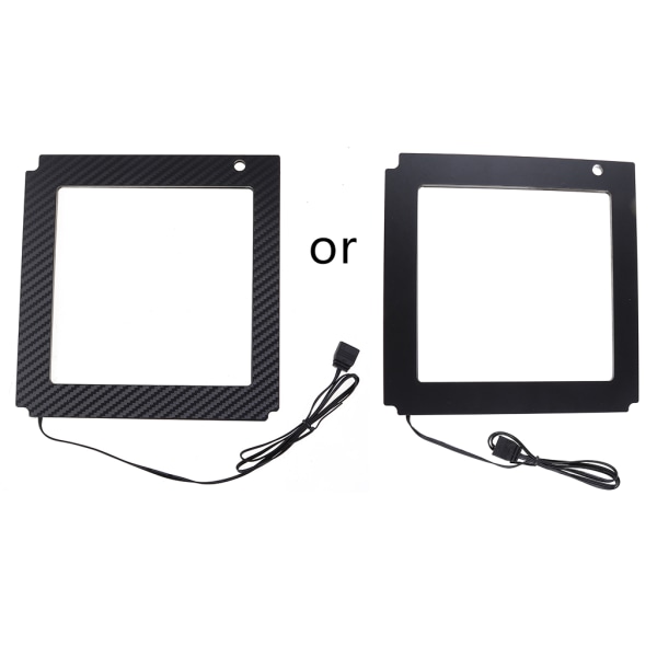 A-RGB Moderkort Belysningsplatta 5V 3Pin PC för Chassi FrameATX MATX ITX MOBO Dekoration Akrylpanel