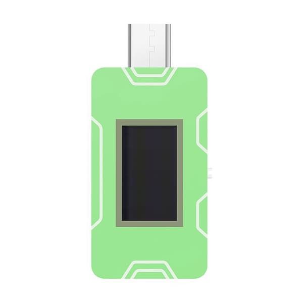 T02 USB C Strømmåler LCD Spænding Strøm Display USB C Tester Multimeter
